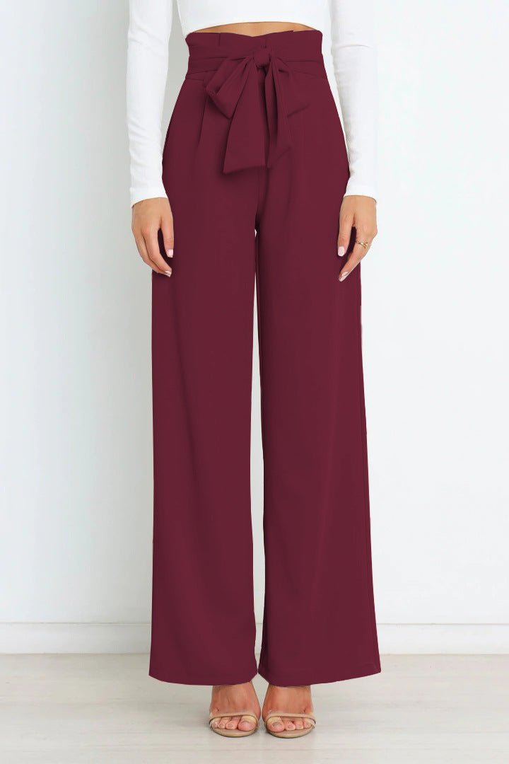 High-Waisted Wide-Leg Pants | Chantal