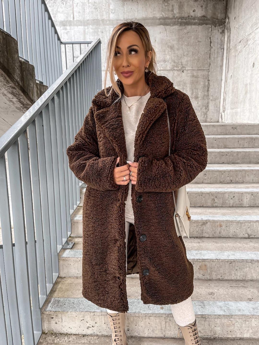 Oversized Teddy Coat | Danica