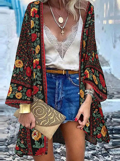 Floral Boho Kimono | Magnolia