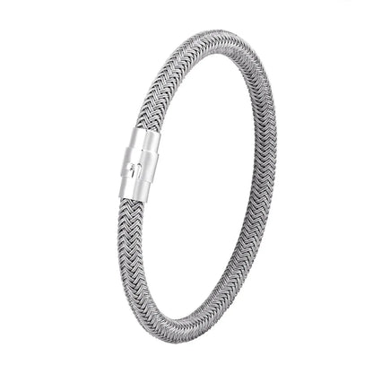 Variant image for Men's Cuff Bracelet Steel Wire Rope | Classic Charm-5