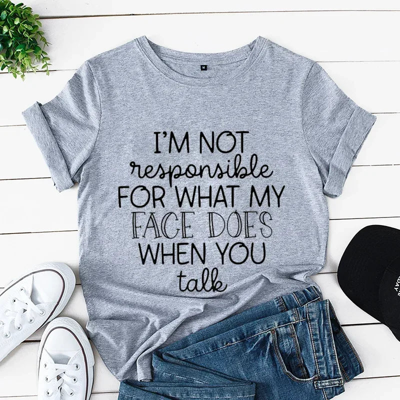 Women Graphic Tee Black Cotton | Attitude-4