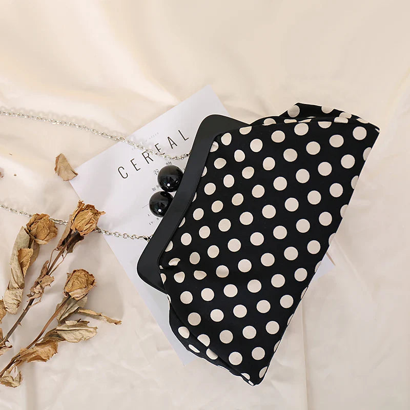 Polka Dot Clutch Purse | Arie