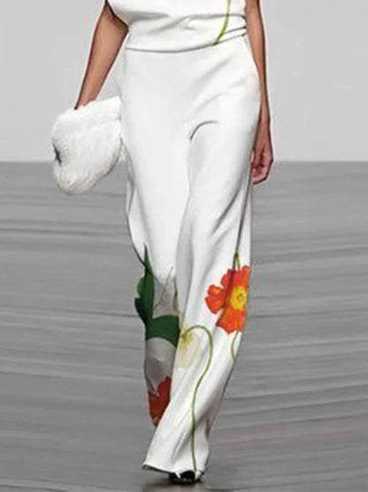 Women Floral Print Sleeveless Set | Pia