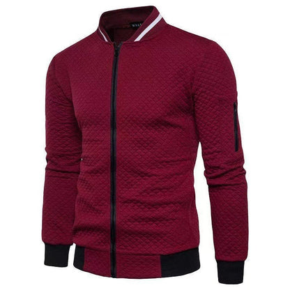 Men Quilted Bomber Jacket | Mason