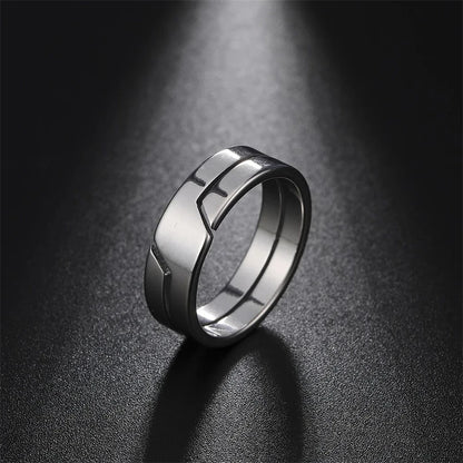 Unisex Split Band Open Ring | Aureel