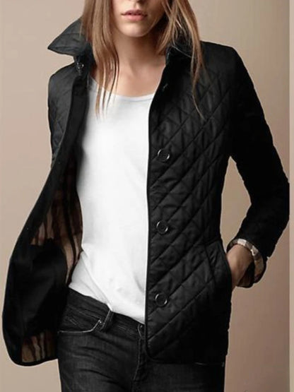 Quilted Tailored Jacket | Seraphina