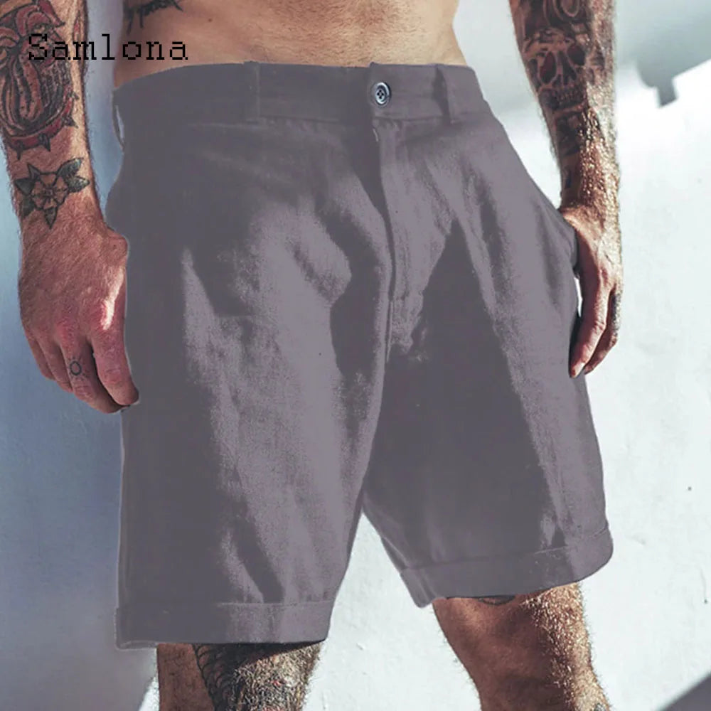 Men's Linen Shorts | Sarlona