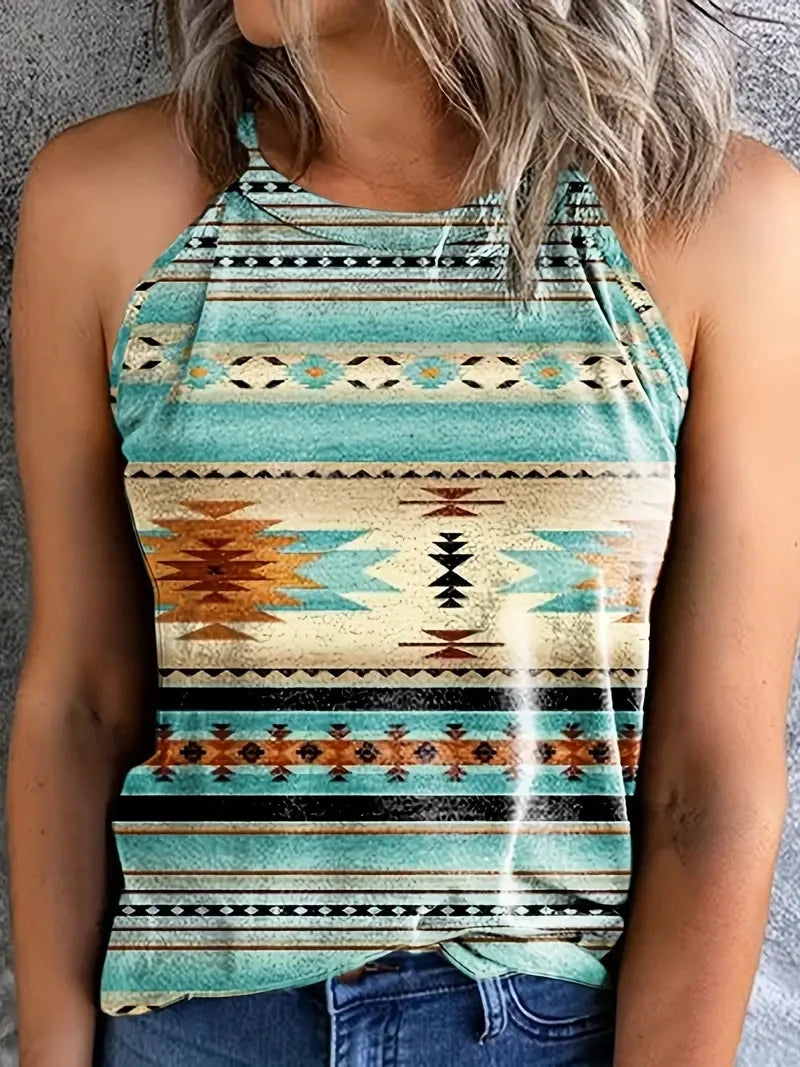 Boho Tribal Tank Top | Nelida