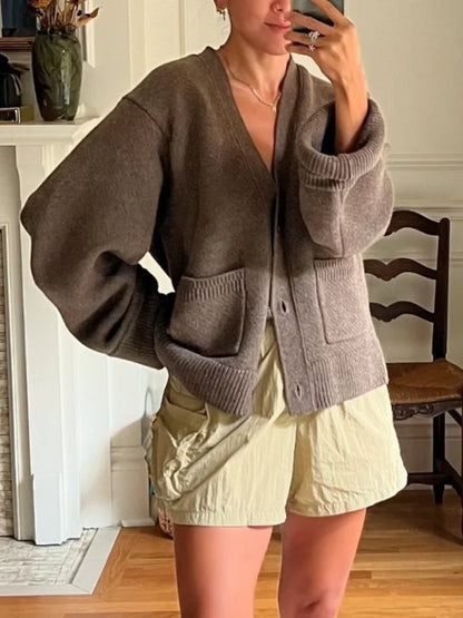 Belted Knit Cardigan | Gertrude