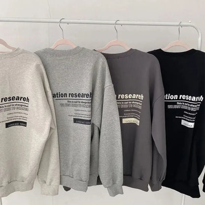 Oversized Minimalist Sweatshirt | Ernestina