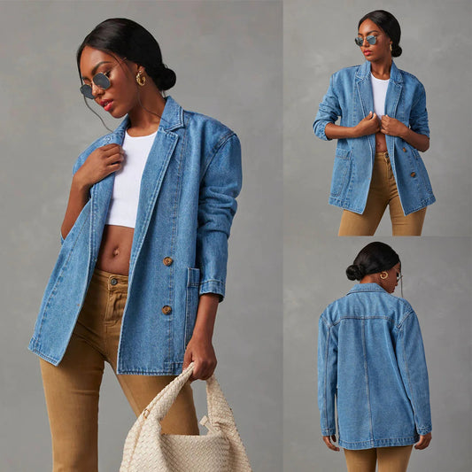 Men's Jacket Light Wash Cotton | Urban Style-1