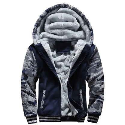 Men Fleece-Lined Winter Hoodie | Jack