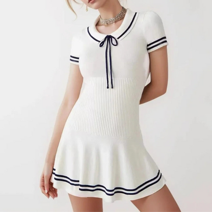 Classic Knit Polo Dress | Violeta