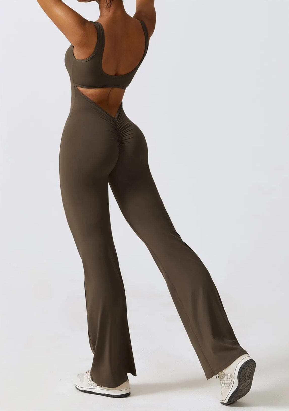 Women Jumpsuit Black Nylon | Sophia-2