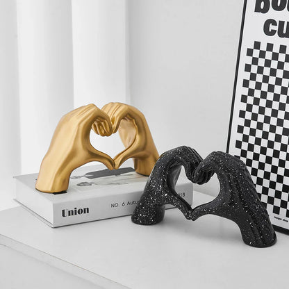 Decorative Sculpture Love Resin | Elegant Home Accent 3