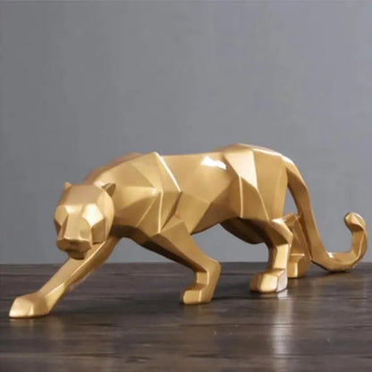 Variant image for Elegant Sculpture Black Resin | Panther-7