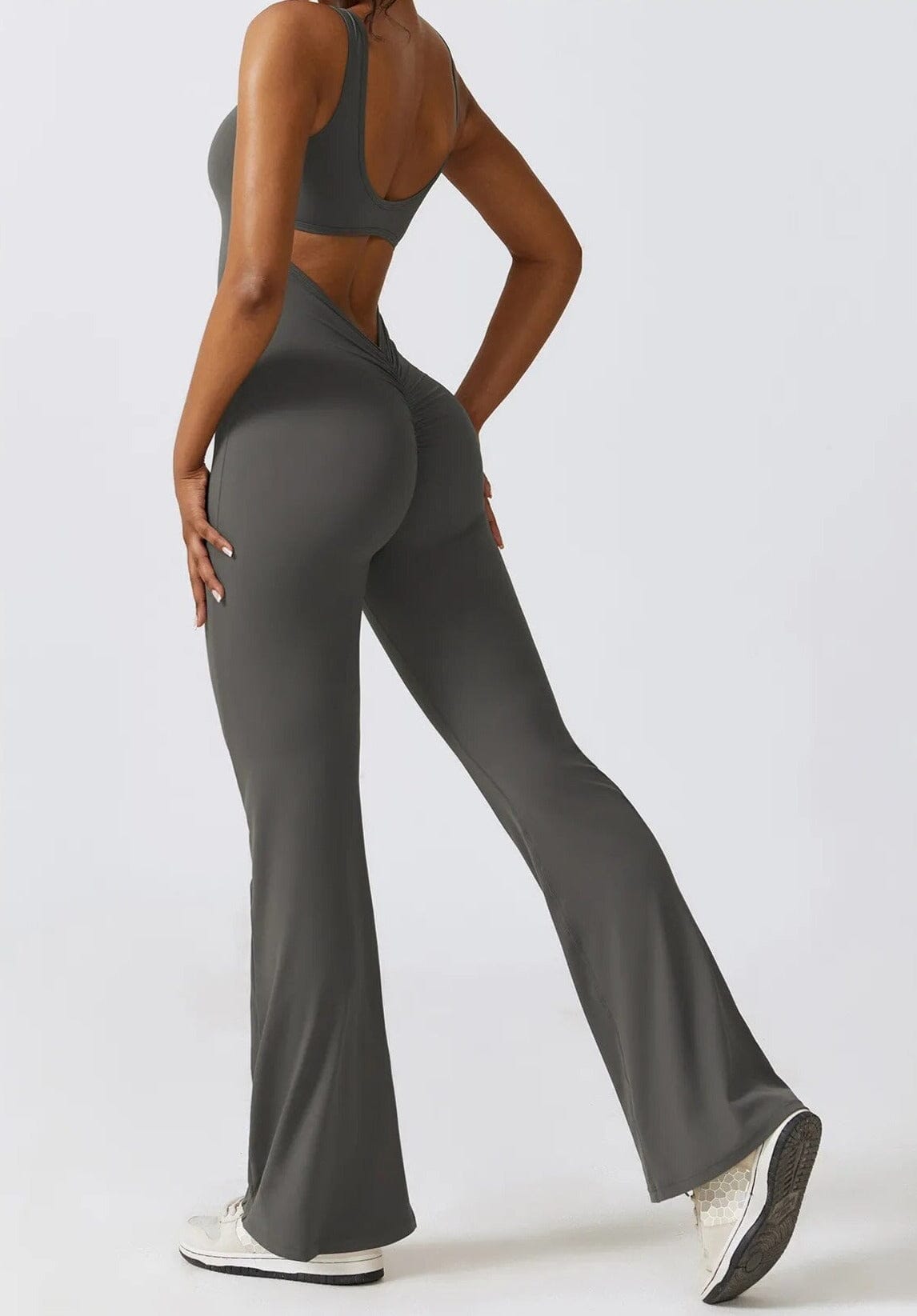Variant image for Women Jumpsuit Black Nylon | Sophia-9
