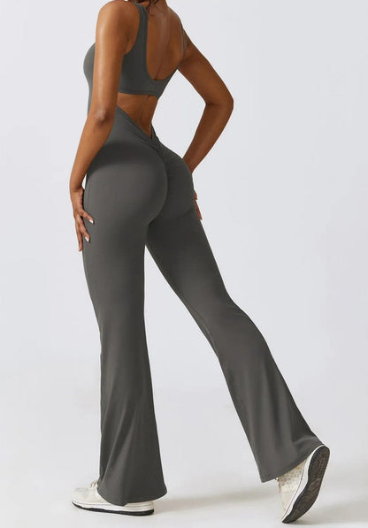 Variant image for Women Jumpsuit Black Nylon | Sophia-9