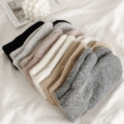 Women Soft Knit Mittens | Wilma