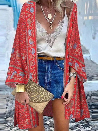 Floral Boho Kimono | Magnolia