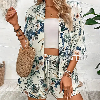 Flower Printed Summer Set for Women | Daniella