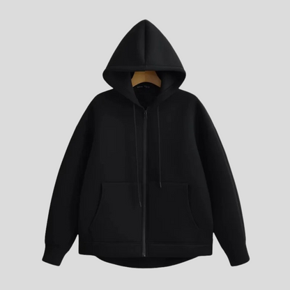 Variant image for Women Jacket Black Soft Fabric | Isabel-9