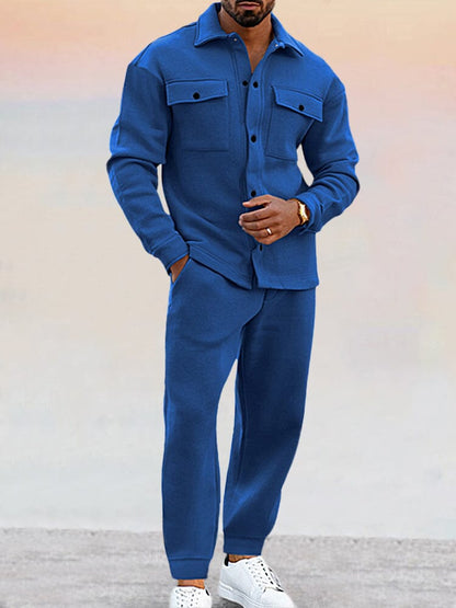Men’s Casual Button-Up Set | Edsel