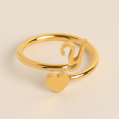 Variant image for Women Heart Ring Silver | Heartfelt Charm-24