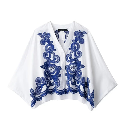 Variant image for Women Two-Piece Summer Set White Polyester | Summer Breeze-1