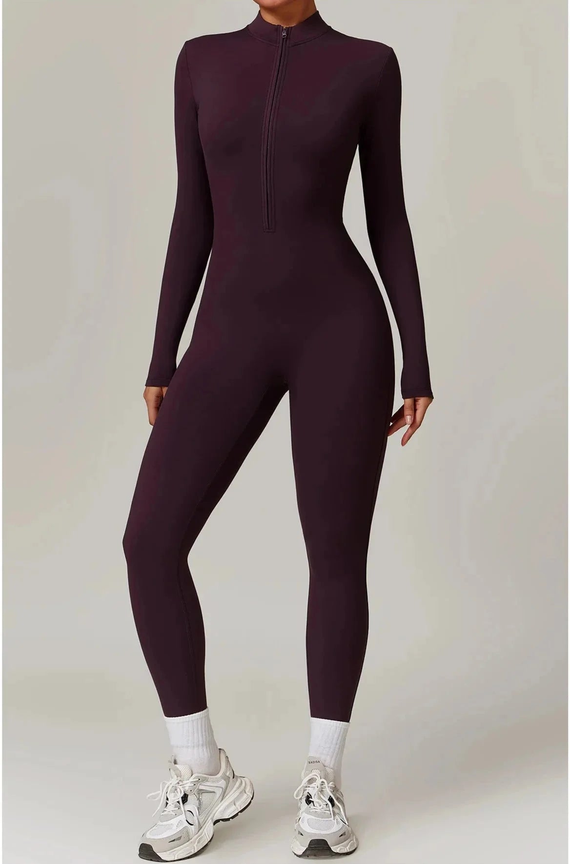 Variant image for Women Jumpsuit Black Nylon Spandex | Aurora-17