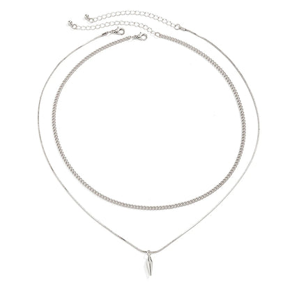 Men Snake Chain Necklace Silver Stainless Steel | Urban Style-4
