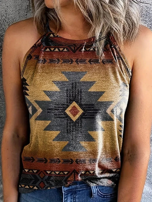 Boho Tribal Tank Top | Nelida