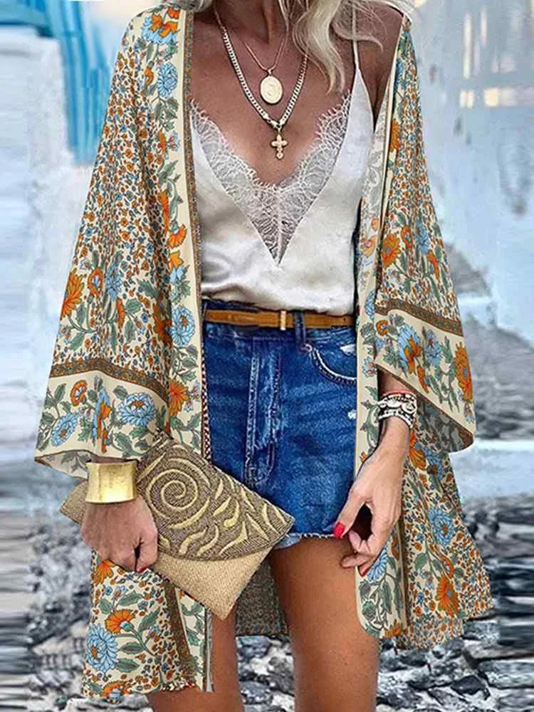 Floral Boho Kimono | Magnolia