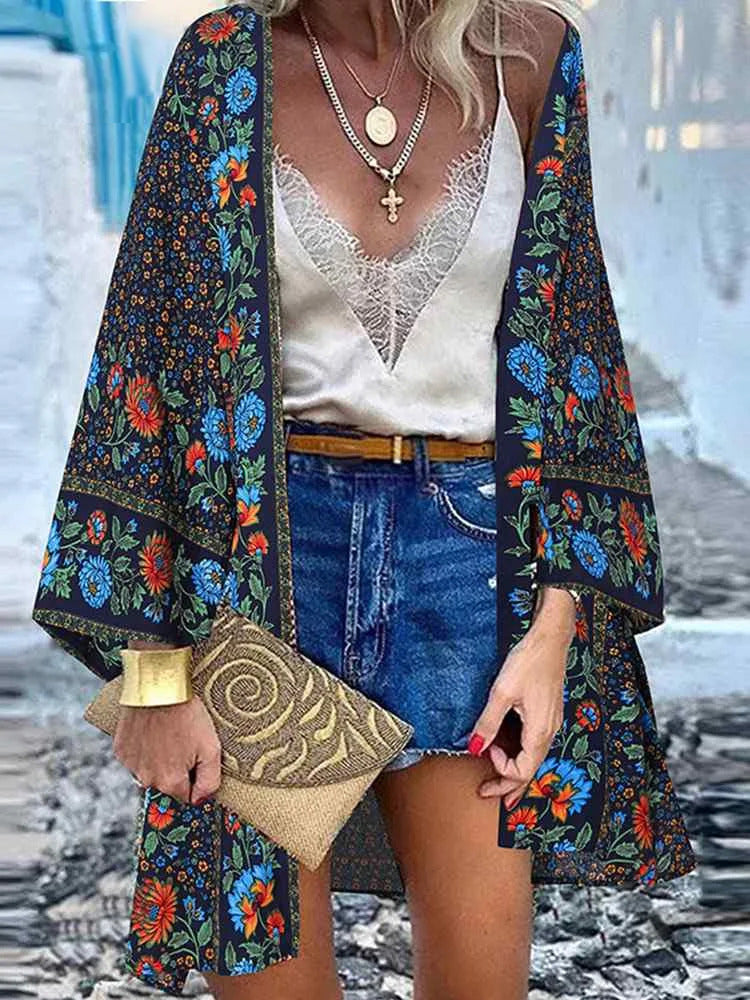 Floral Boho Kimono | Magnolia