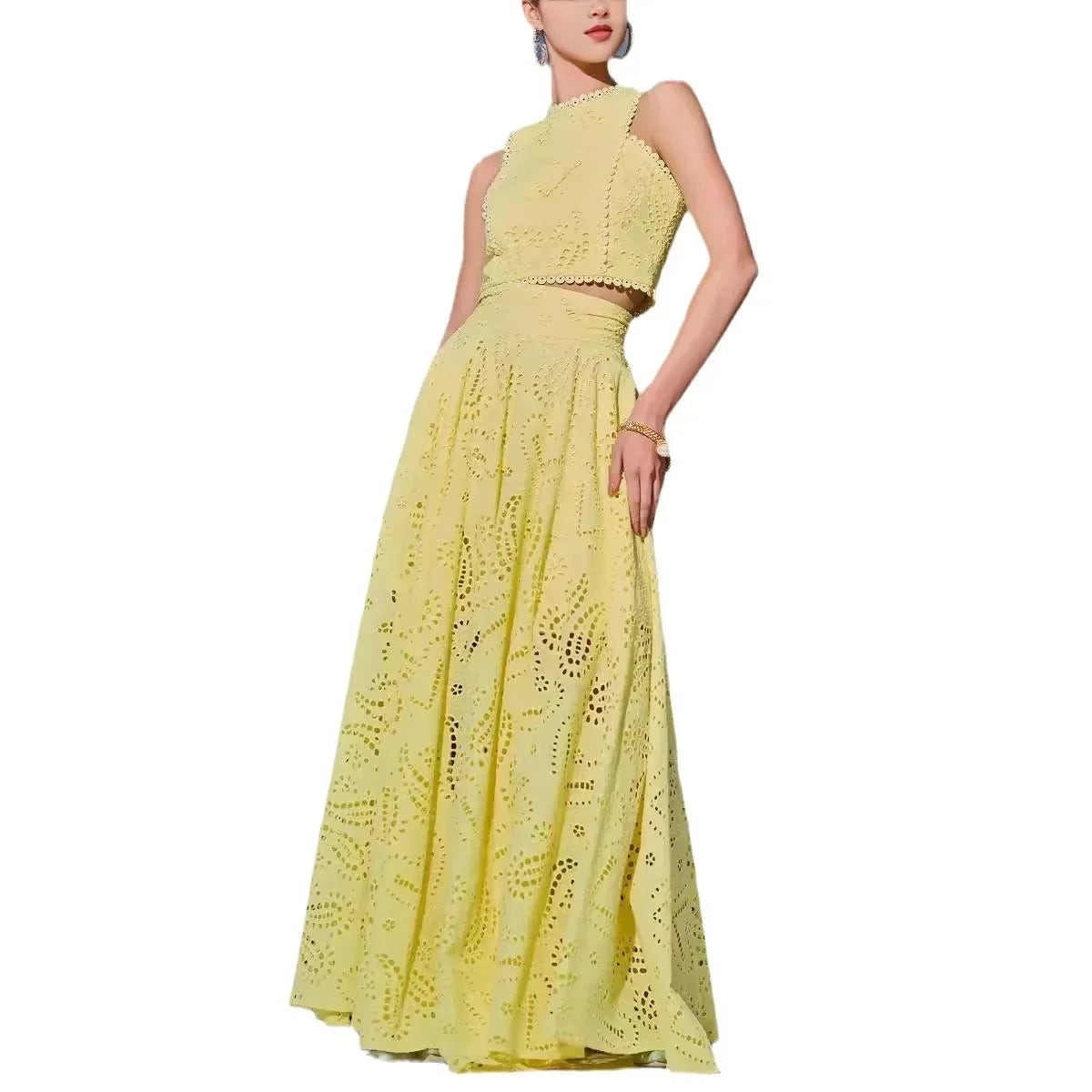 Women Two-Piece Maxi Set | Erin