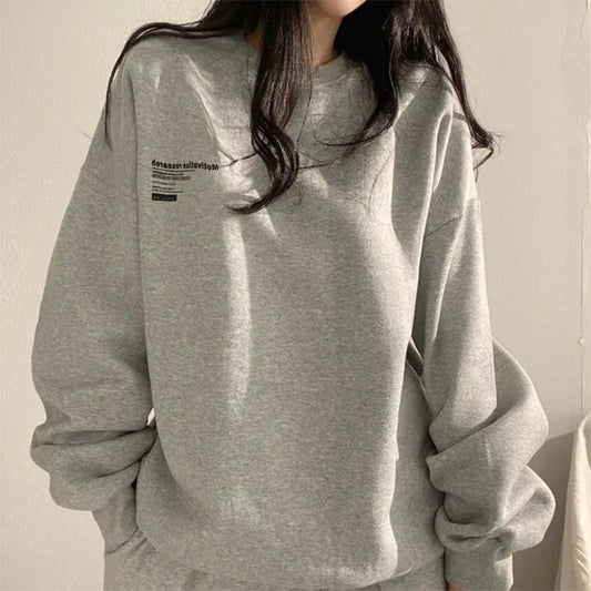 Oversized Minimalist Sweatshirt | Ernestina