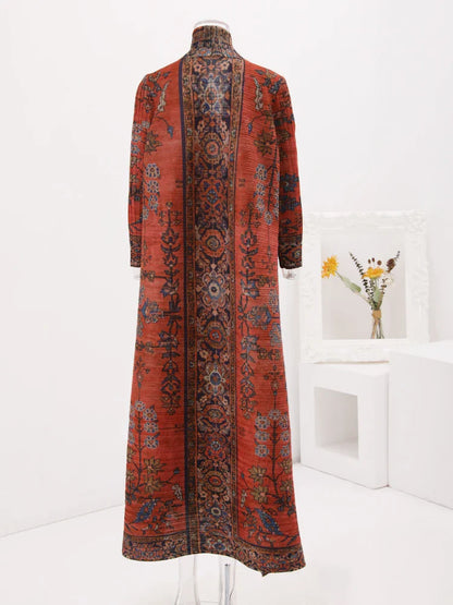 Women Floral Pattern Long Kimono Cardigan | Sarah