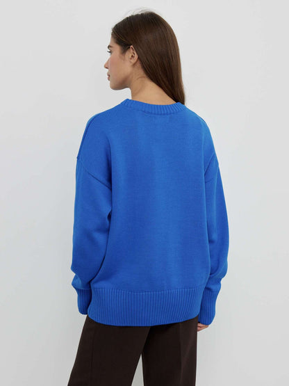 Women Minimalist Knit Sweater | Hanelle