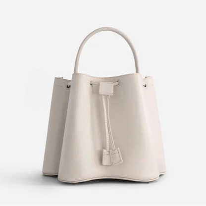 Ruched Drawstring Mini Bucket Bags | Cynthia