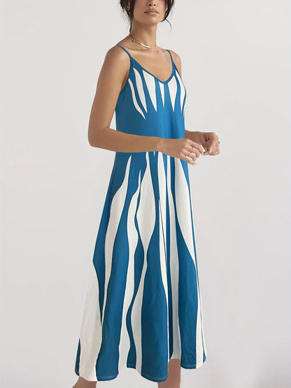 Striped Maxi Dress | Mariana