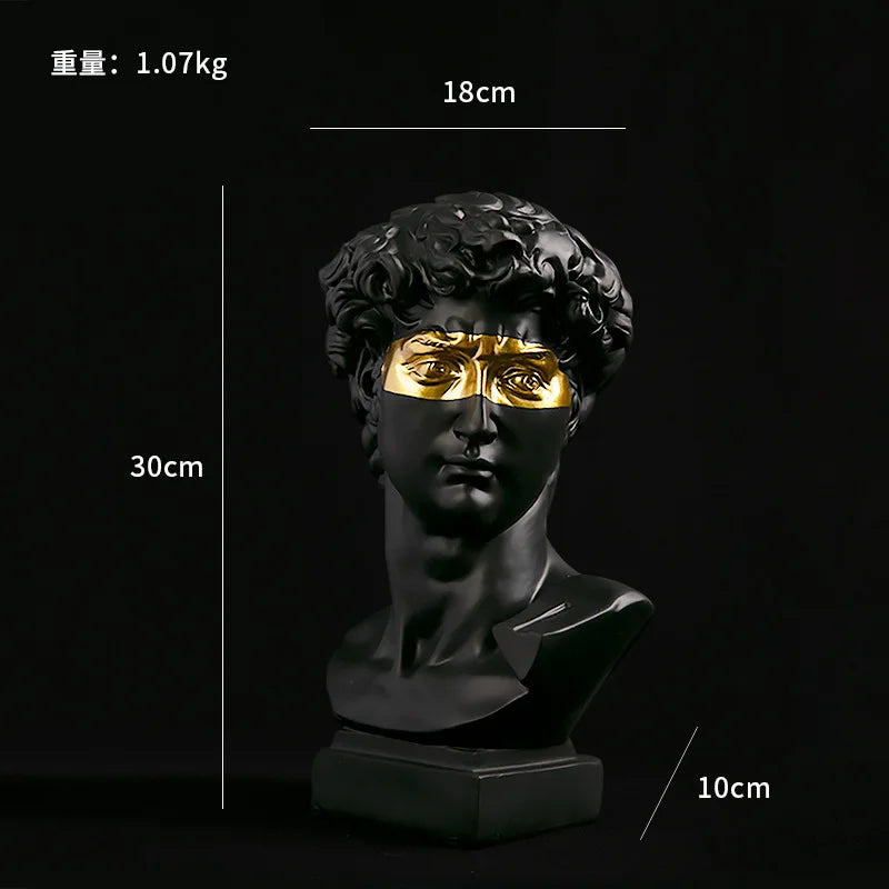 Variant image for Modern Decorative Sculpture Resin | David-2