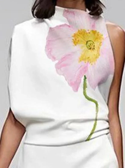 Women Floral Print Sleeveless Set | Pia