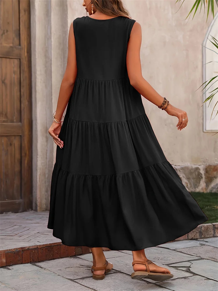 Tiered Maxi Dress | Fernanda