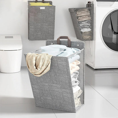 Collapsible Laundry Basket Waterproof PVC | Home Organizer 4
