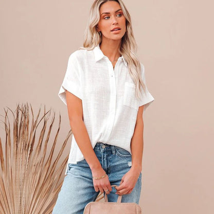 Casual Short Sleeve Shirt | Fernanda