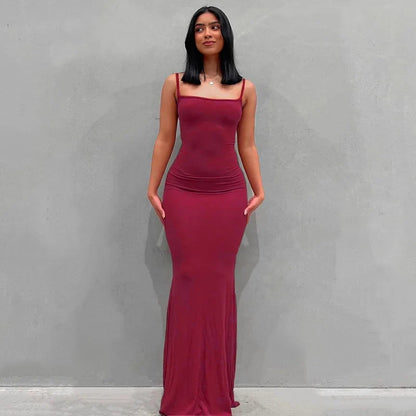 Maxi Dress Slim | Santorini