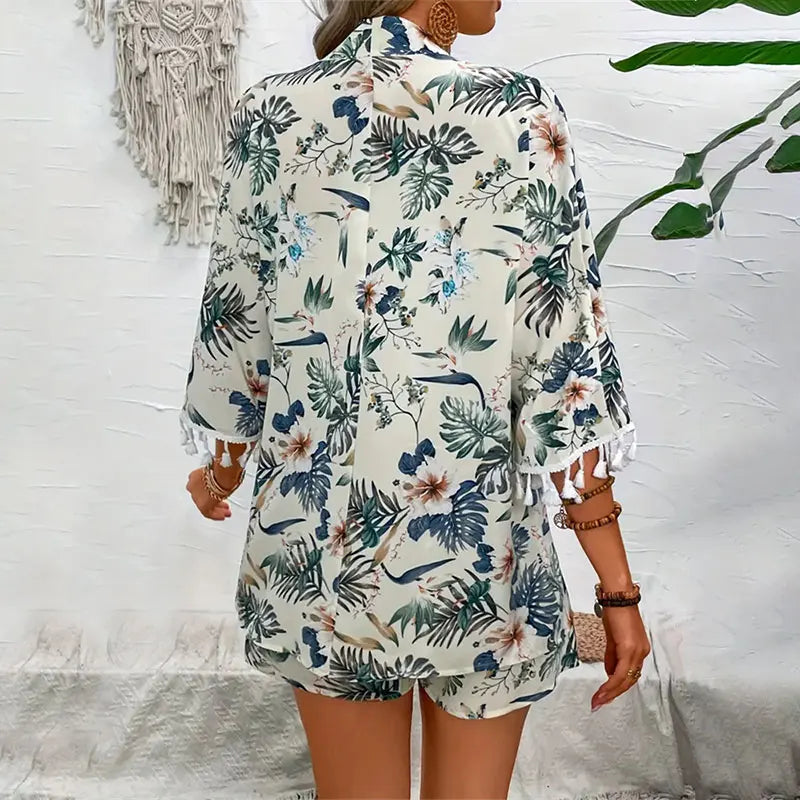 Flower Printed Summer Set for Women | Daniella