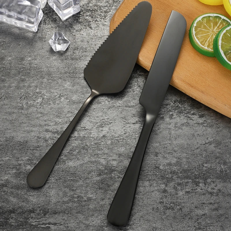 Kitchen Cake Spatula Set Stainless Steel | Culinary Essentials 5