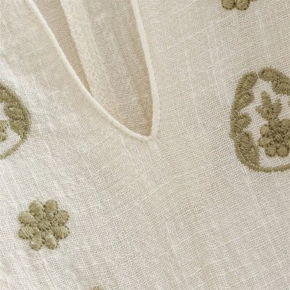 Women Embroidered Boho Blouse | Amara