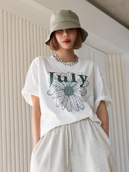 Sunflower Graphic T-Shirts | July